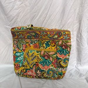 Vera Bradley yellow tote bag